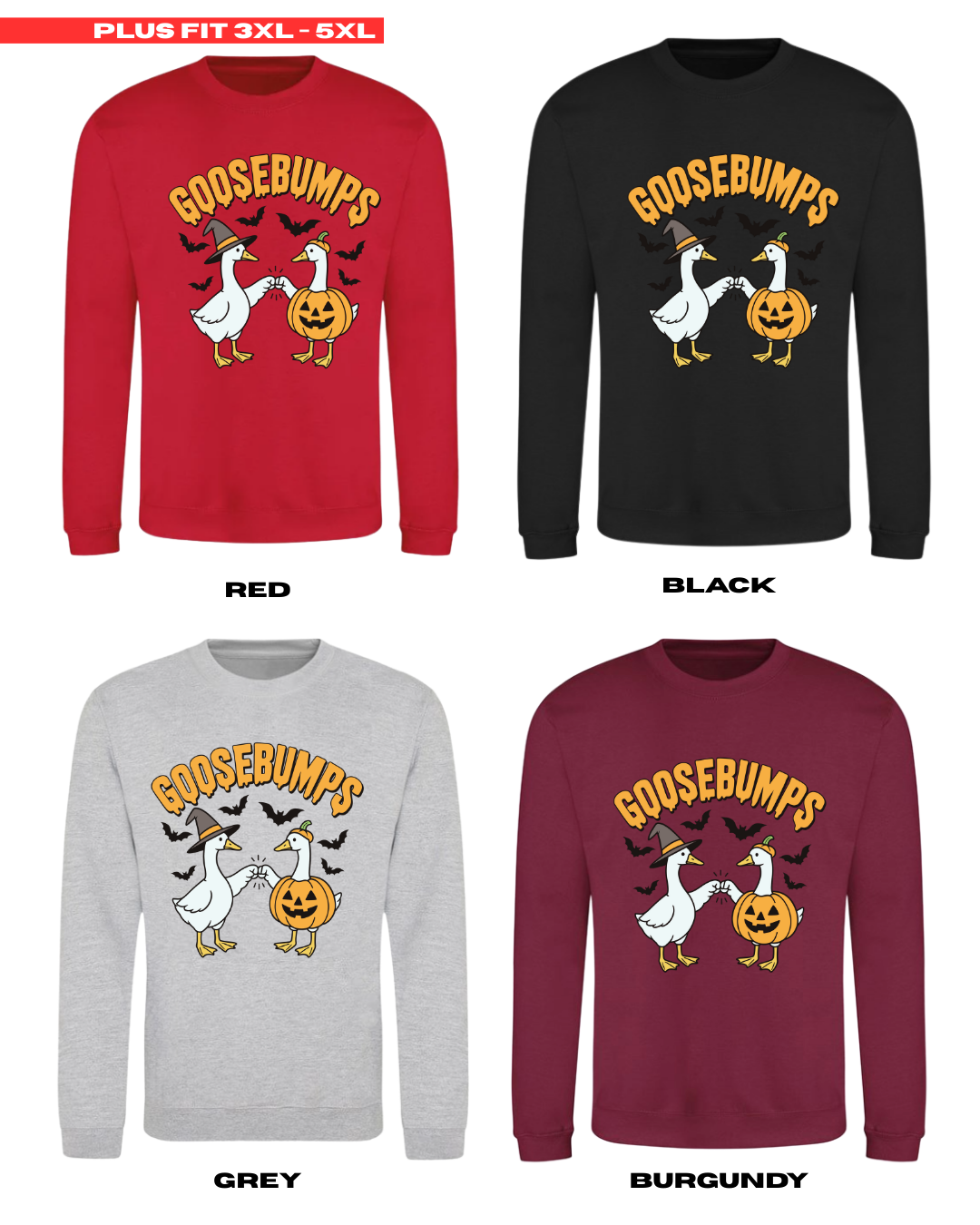 ADULTS Goose Bumps Jumper - PLUS FIT