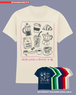 Load image into Gallery viewer, ADULTS Maybe Coffee Is Addicted To Me TShirt  - STANDARD FIT

