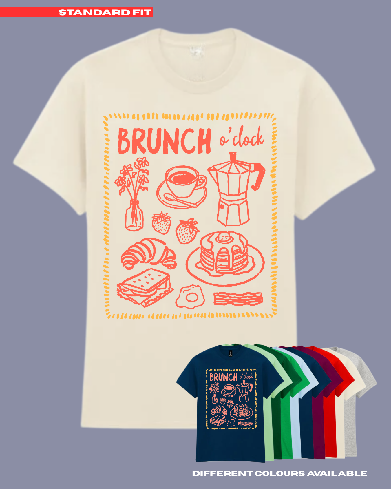 ADULTS Brunch Club TShirt  - STANDARD FIT