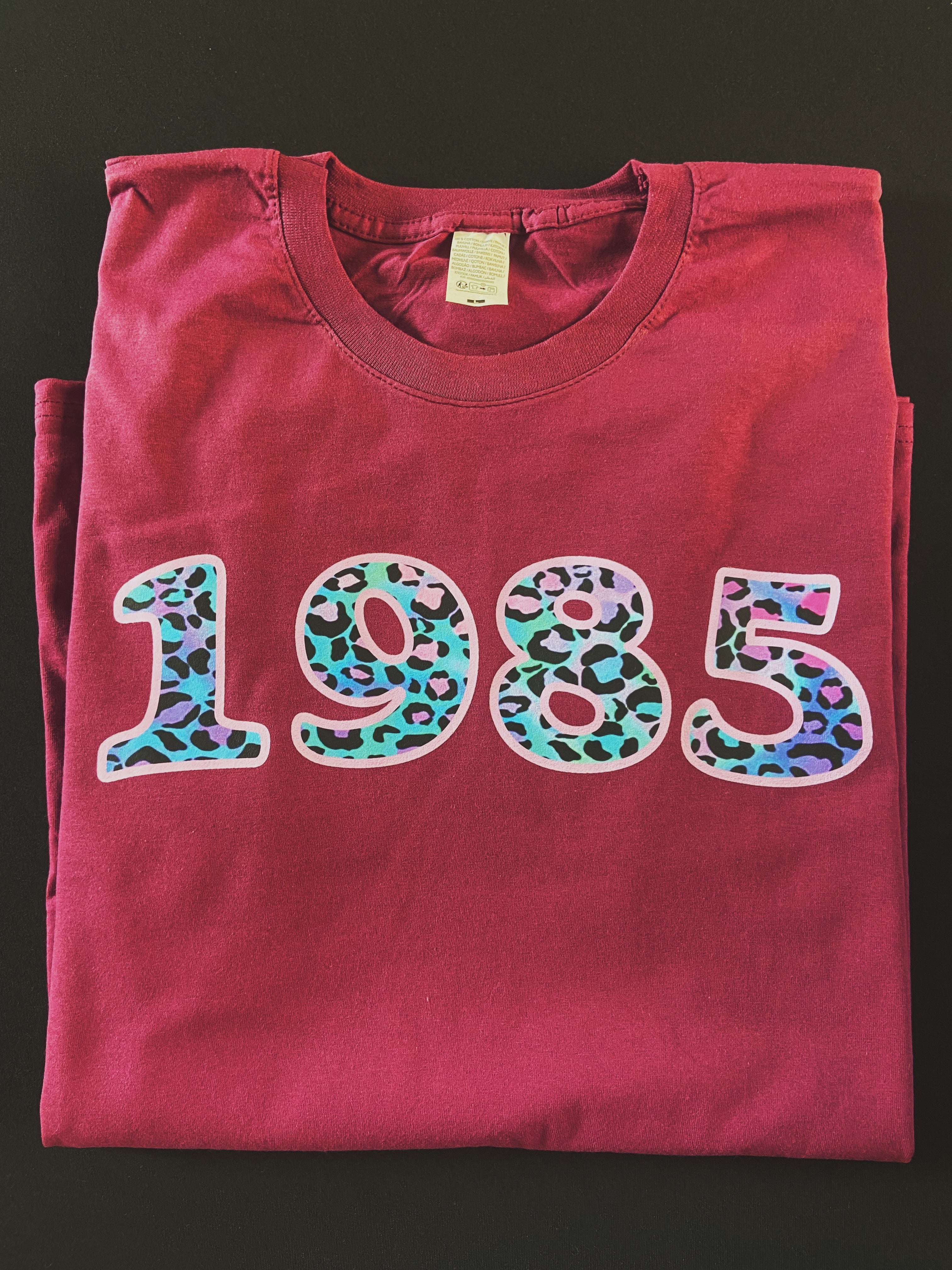 Burgundy T Shirt LARGE