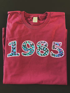 Burgundy T Shirt LARGE