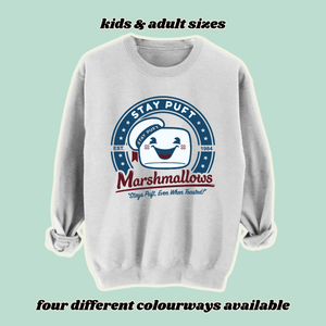 Adults STAYPUFT MARSHMALLOW MAN Sweatshirt