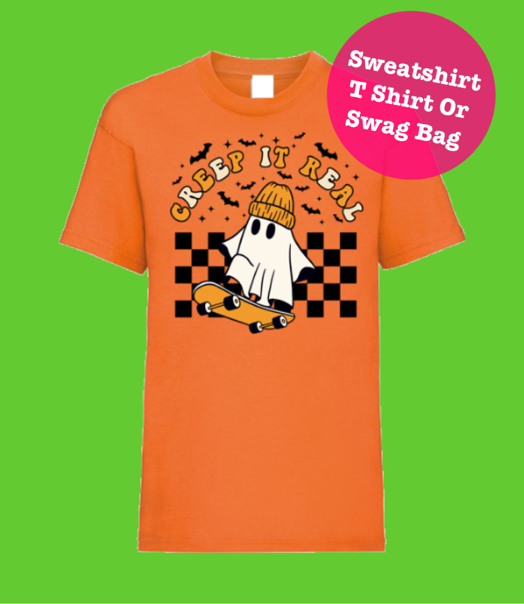 Kids CREEP IT REAL T Shirt