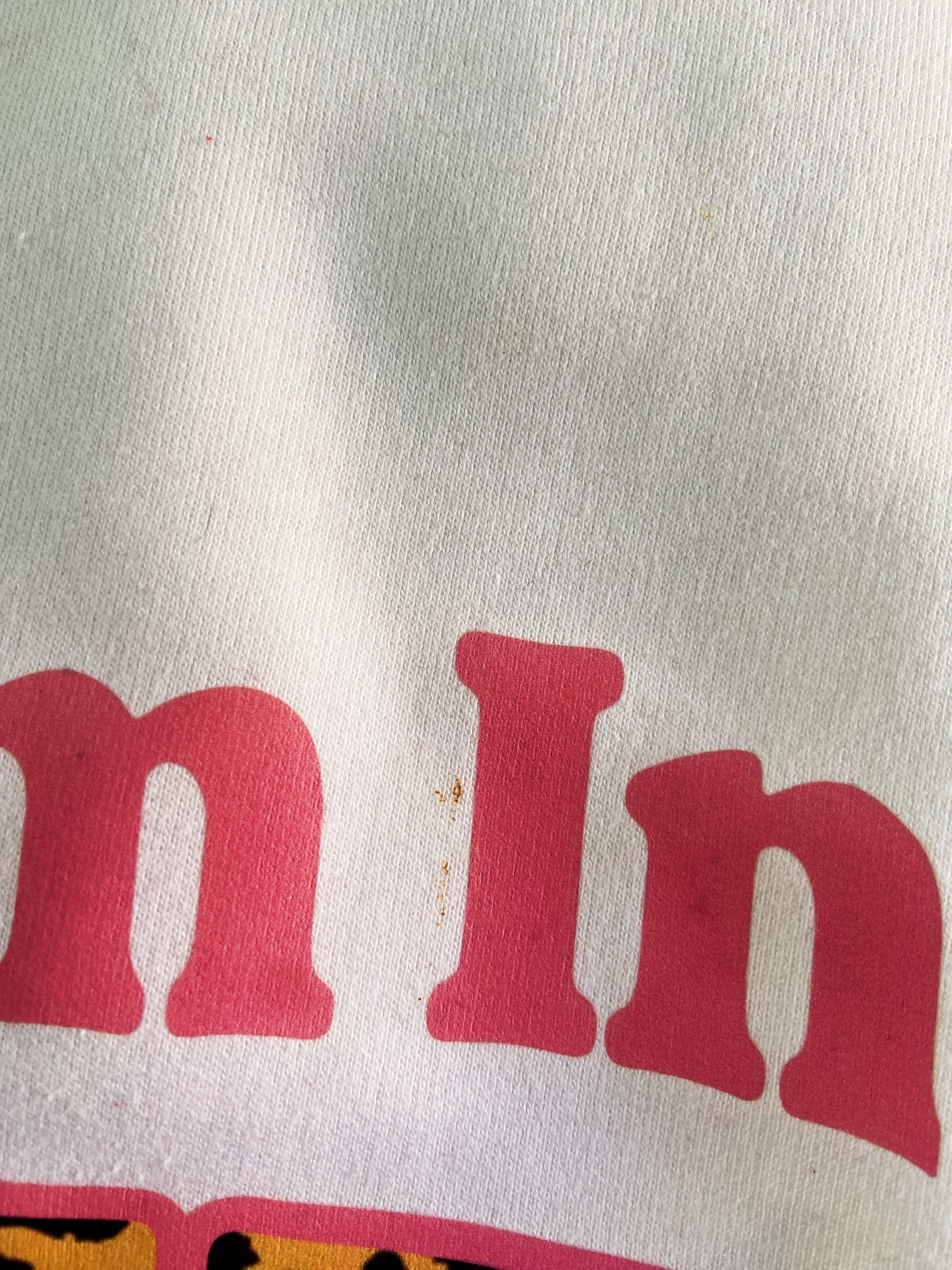 SAMPLE SWEATSHIRT SIZE M WHITE faults