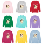 Load image into Gallery viewer, Kids LIGHT PINK Don’t Stop Believing Sweatshirt
