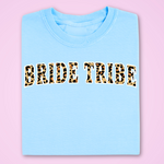 Load image into Gallery viewer, BRIDE TRIBE HEN DO WEDDING TSHIRT LEOPARD PRINT
