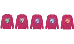 Adults FUSHIA Santa World Tour Sweatshirt