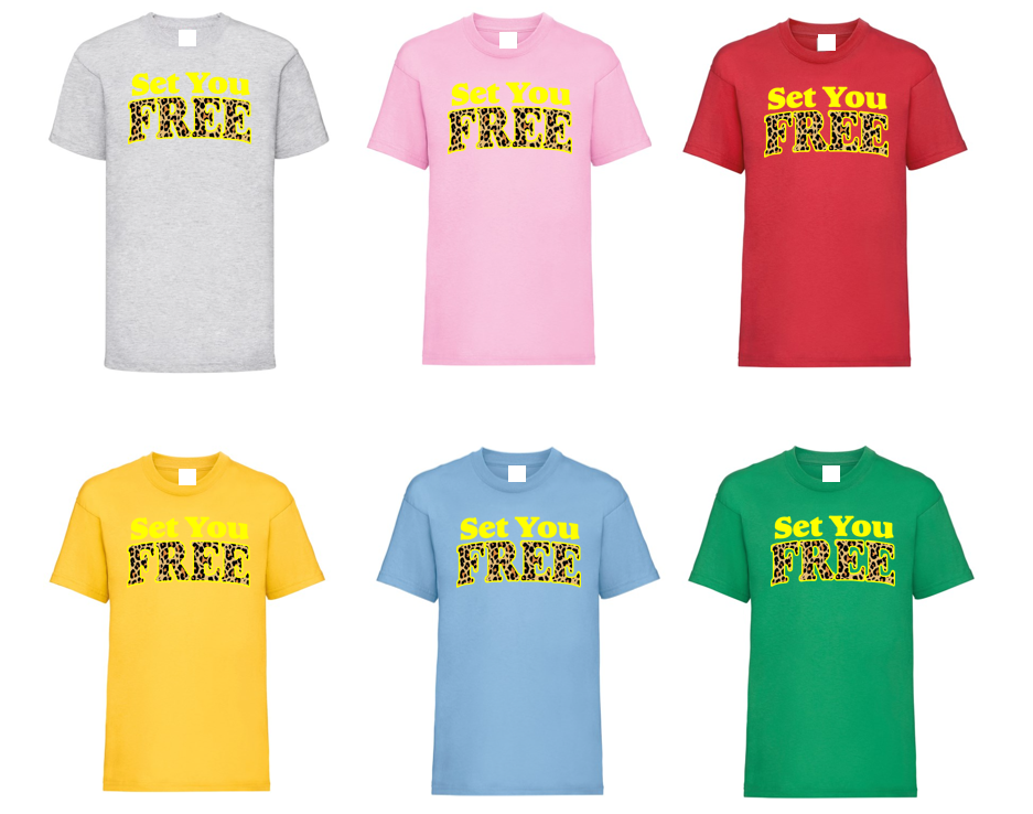 Adults SET YOU FREE T Shirt