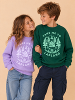 Load image into Gallery viewer, Take Me To Lapland Sweatshirt – Adult Woodland Christmas Jumper
