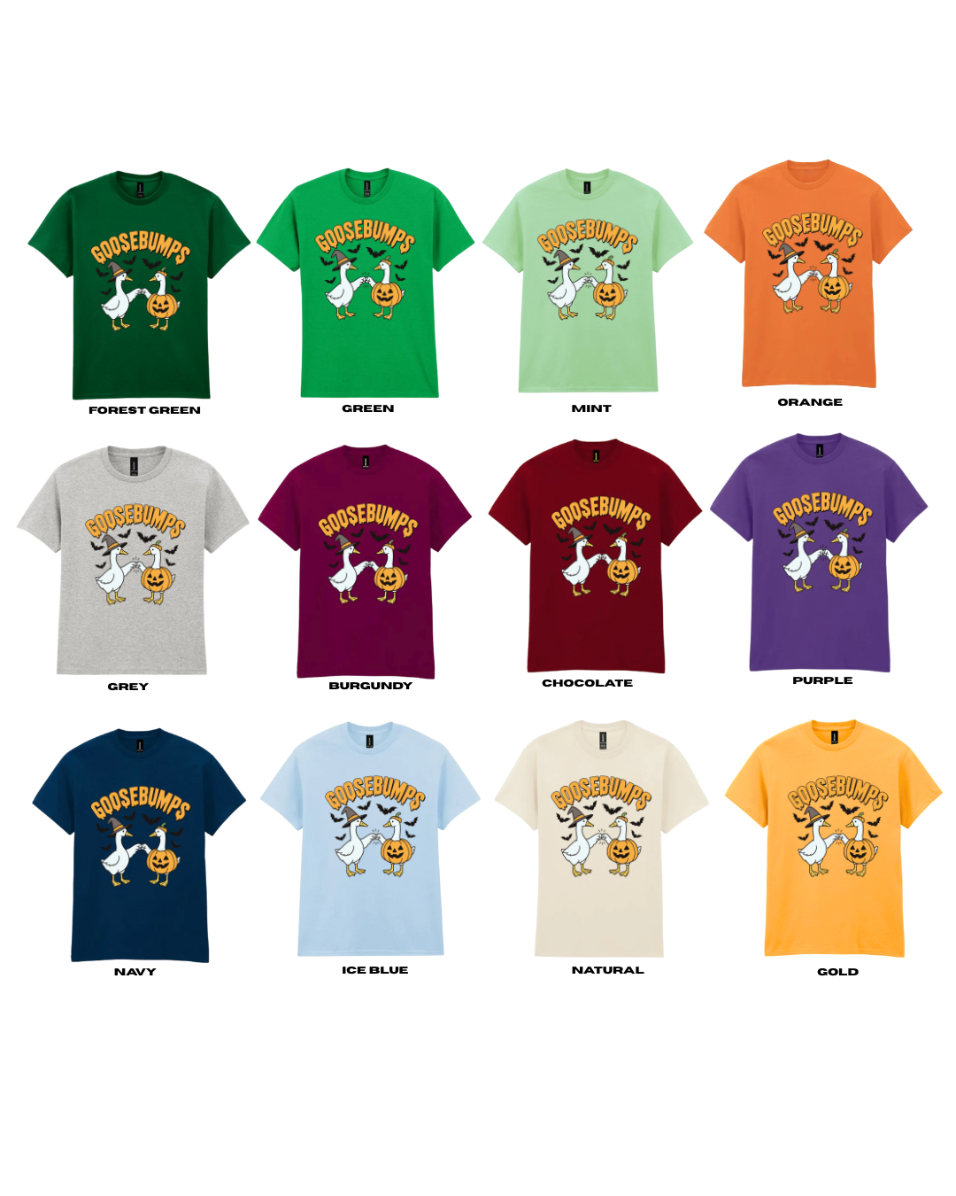 ADULTS Goosebumps TShirt  - STANDARD FIT