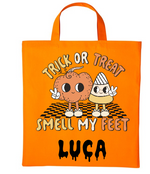 Load image into Gallery viewer, Halloween TRICK OR TREAT SMELL MY FEET Swag Bag
