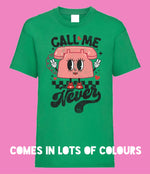 Load image into Gallery viewer, Kids CALL ME NEVER T Shirt
