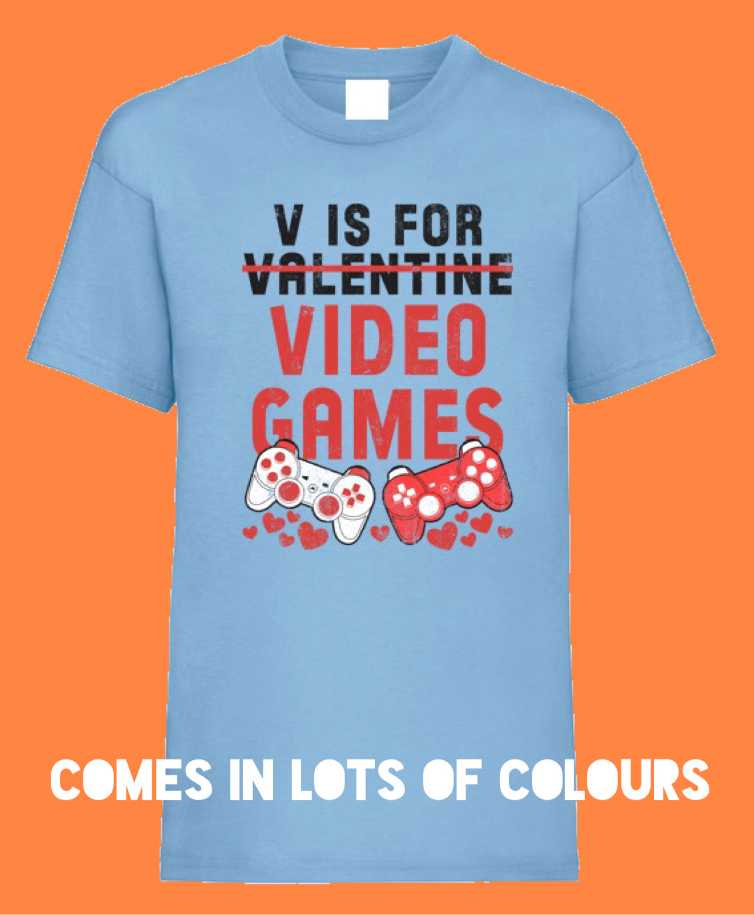 Kids V IS FOR VIDEO GAMES T Shirt