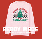 Load image into Gallery viewer, Kids KINDA OBSESSED REALLY JOLLY Sweatshirt VARIOUS COLOURS
