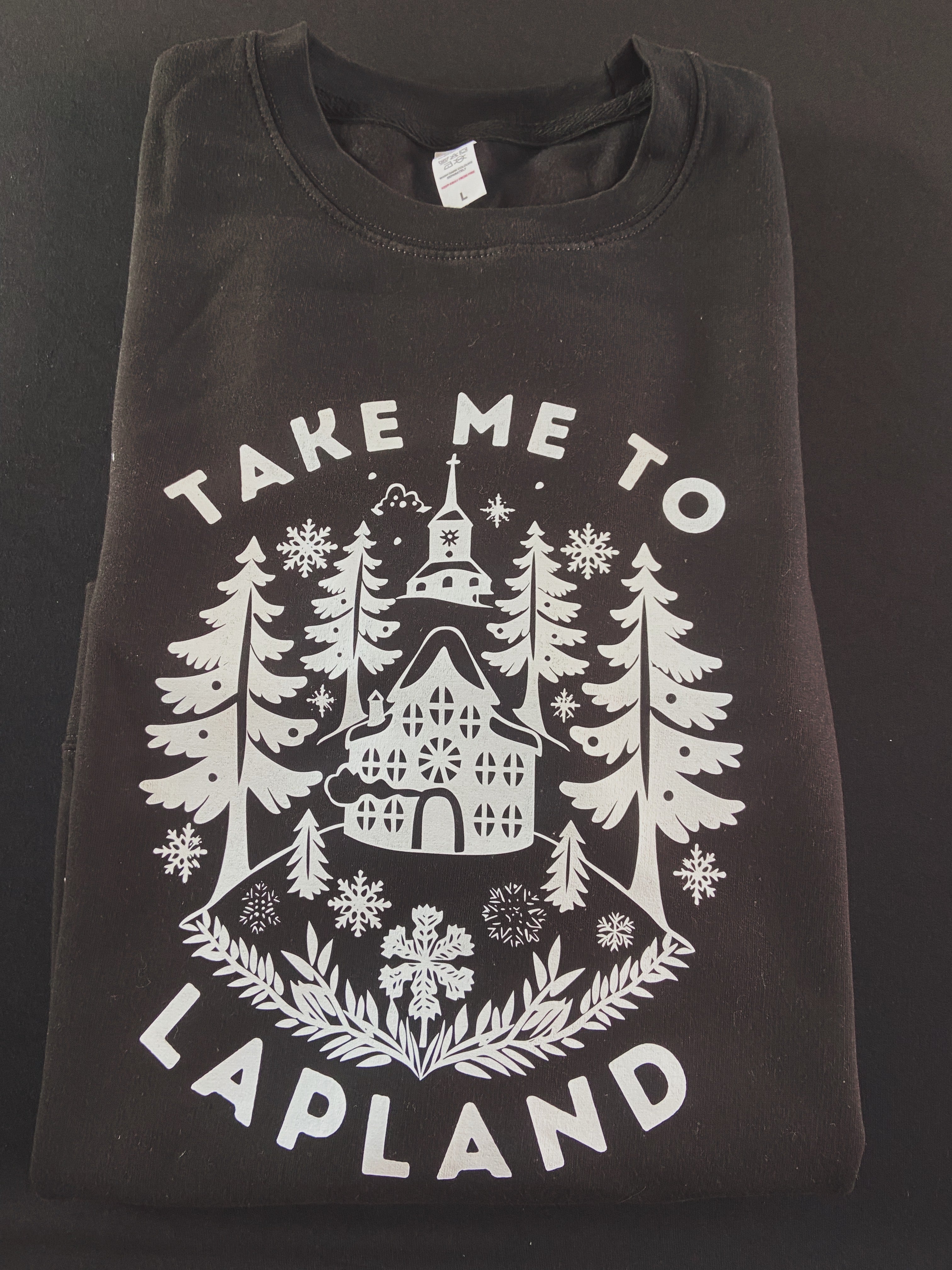 Black Sweatshirt LARGE