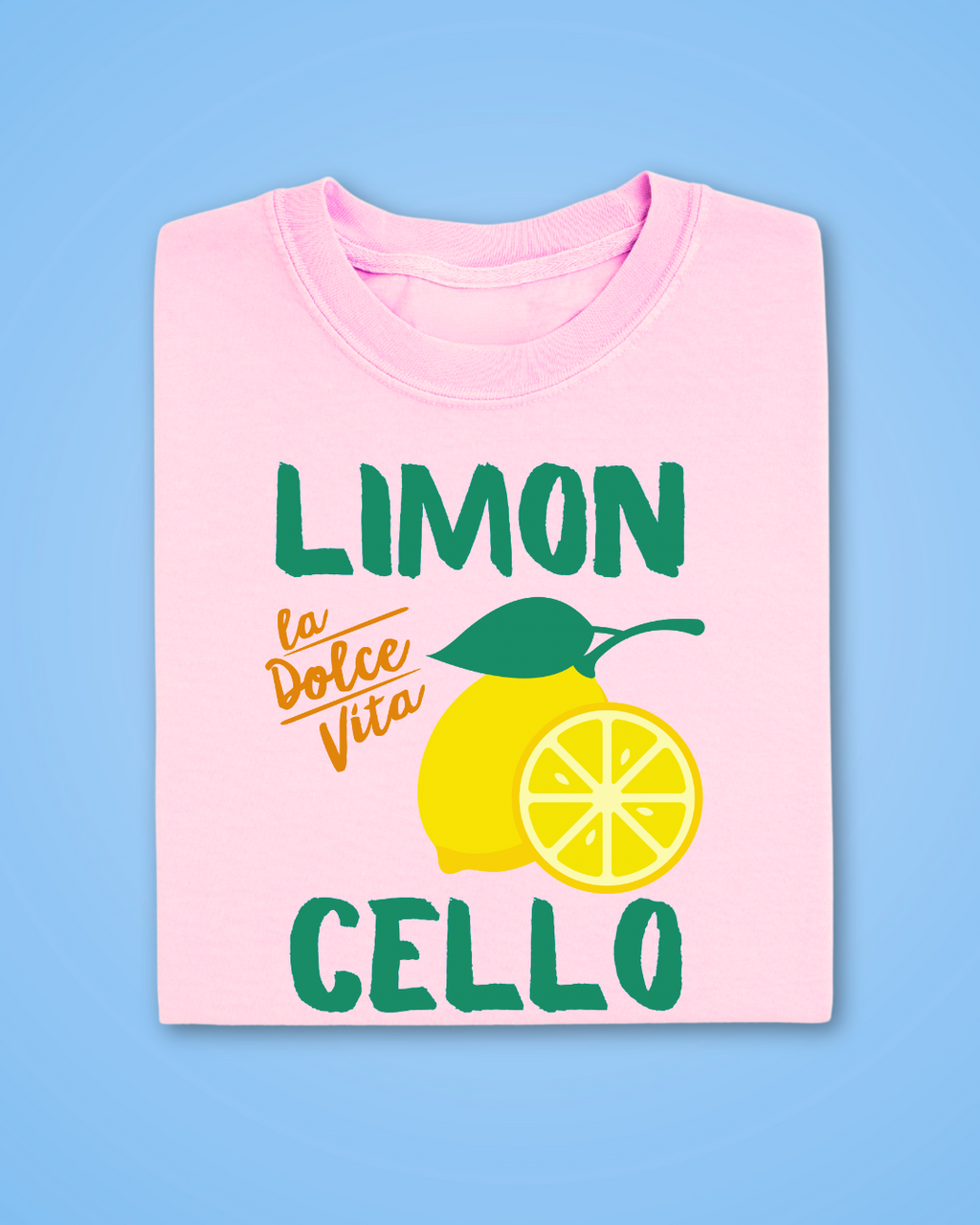 PINK_AND_GREEN_LIMONCELLO_RETRO_ADULTS_SUMMER_T_SHIRT
