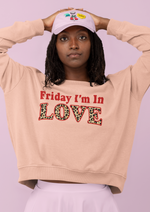 Load image into Gallery viewer, ADULTS Friday I'm In Love Jumper - BOXY FIT
