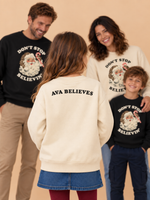 Load image into Gallery viewer, KIDS Don't Stop Believin' Christmas Jumper - STANDARD FIT
