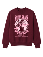 Load image into Gallery viewer, Santa World Tour - Adults Plus Fit Sweatshirt
