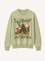 Load image into Gallery viewer, ADULTS  Deck These Halls Jumper - STANDARD FIT
