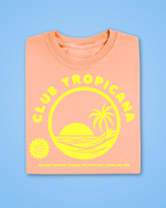 Load image into Gallery viewer, WOMENS CLUB TROPICANA RETRO GRAPHIC SUMMERT T SHIRT
