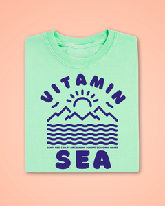 WOMENS VITAMIN SEA RETRO SUMMER T SHIRT