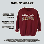 Load image into Gallery viewer, Adults WHERE LOVE LIVES Sweatshirt
