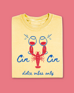 Load image into Gallery viewer, adults cin cin lobster summer tshirt
