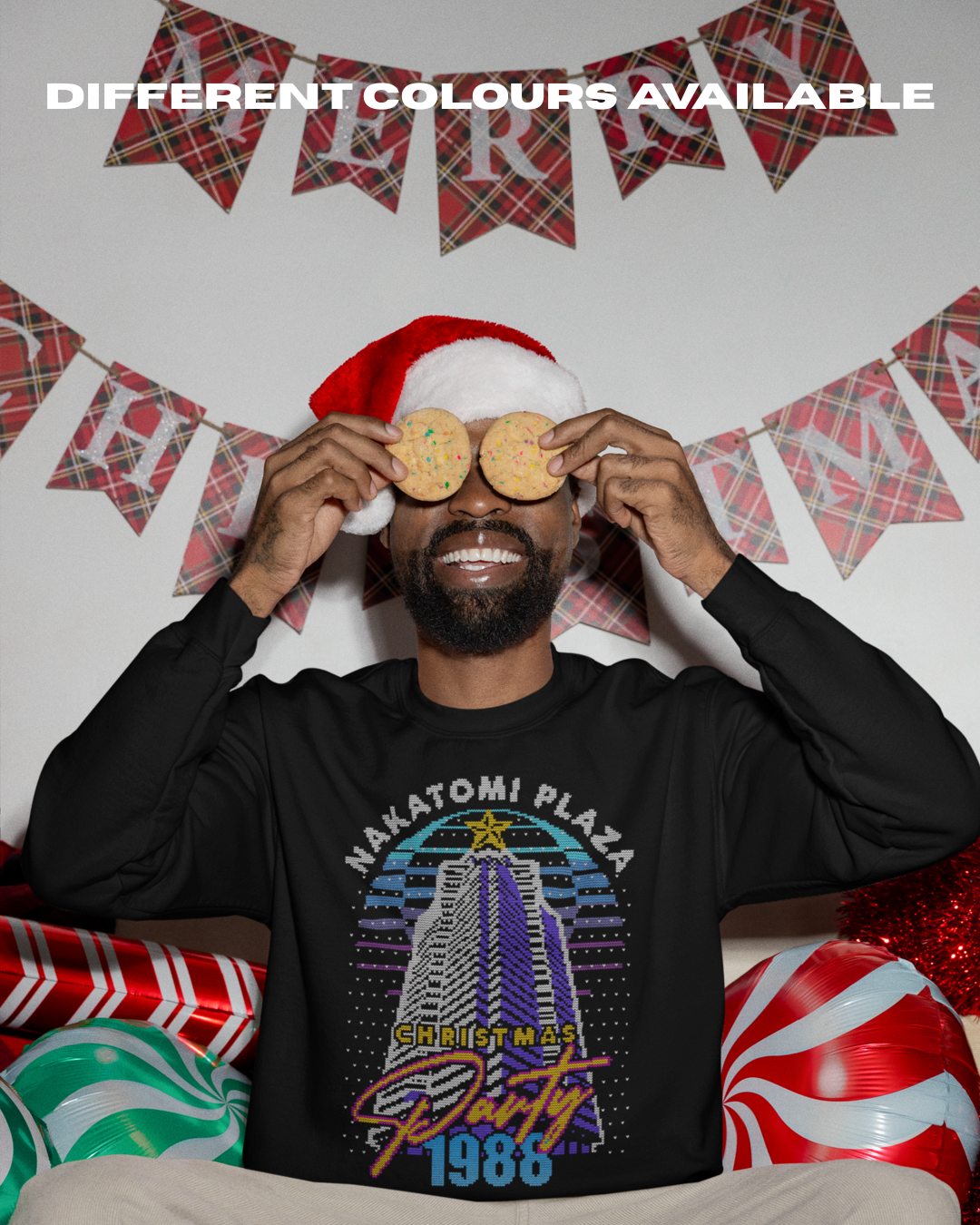 ADULTS Nakatomi Tower Christmas Jumper - STANDARD FIT