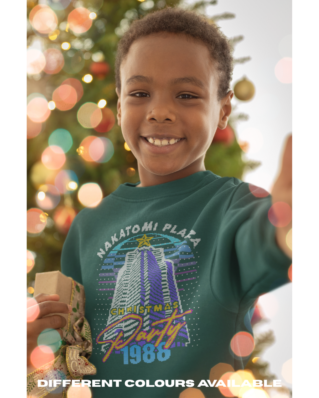 KIDS Nakatomi Tower Christmas Jumper - STANDARD FIT