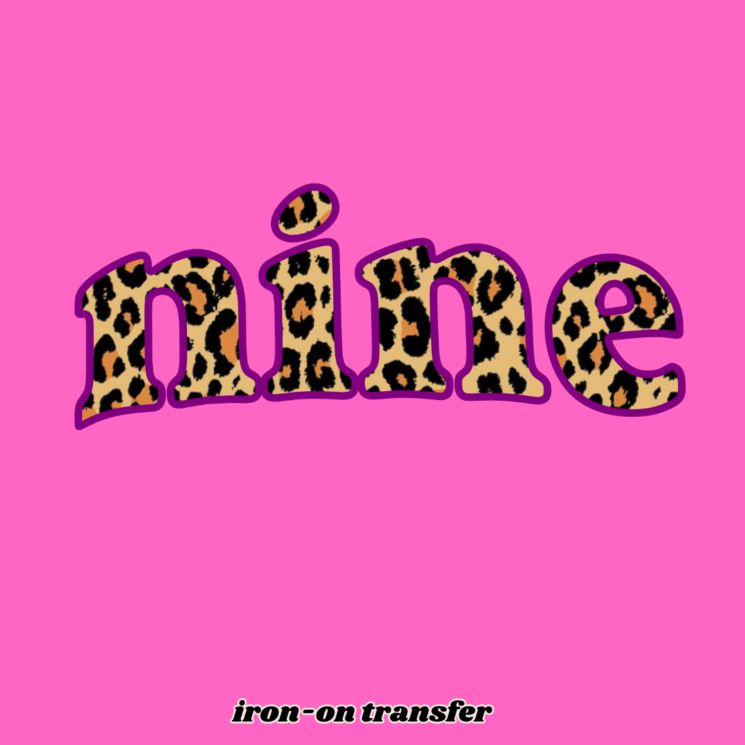 Iron-On Birthday Transfer NINE