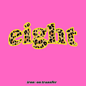 Iron-On Birthday Transfer