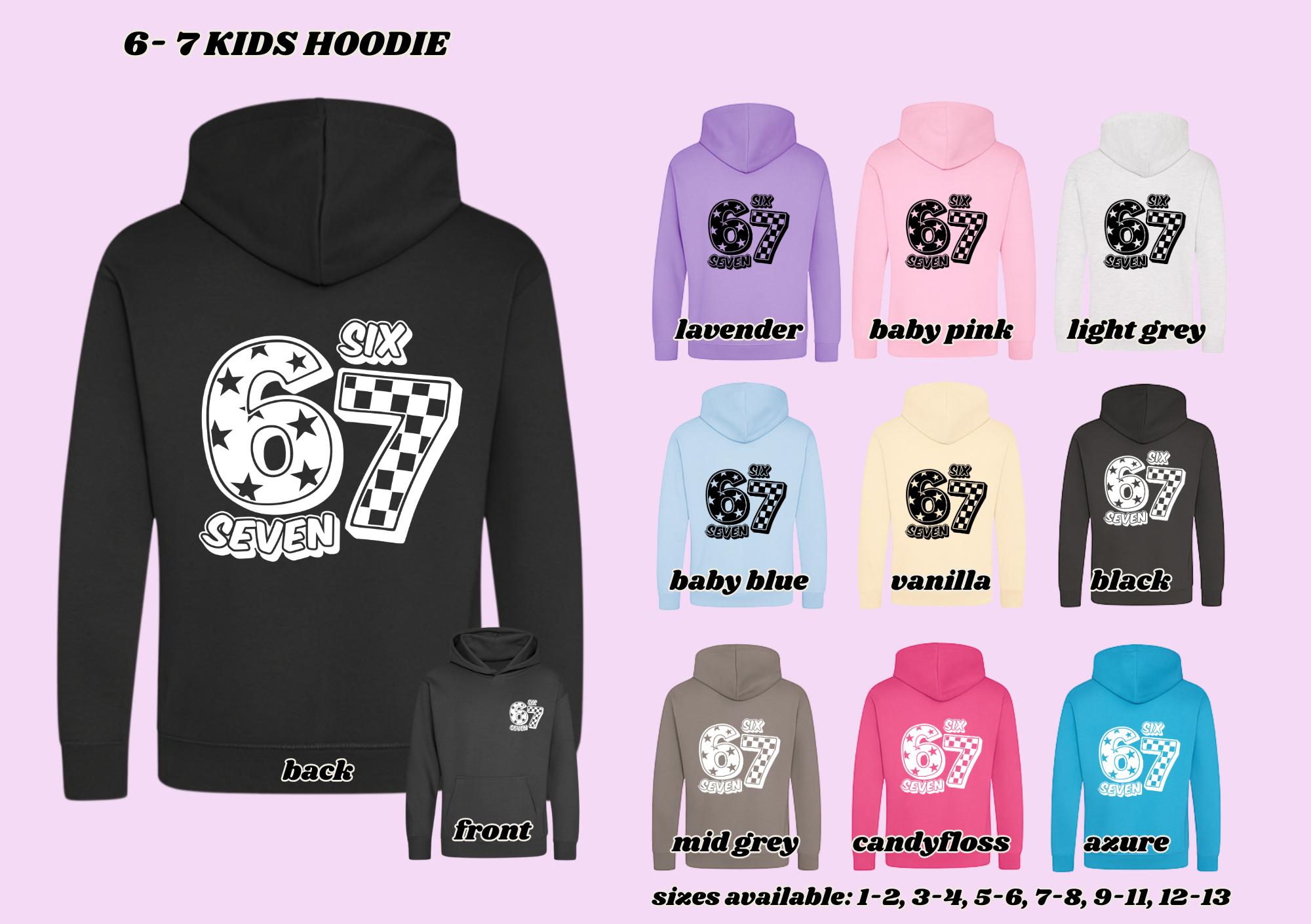 KIDS 6 - 7 HOODIE