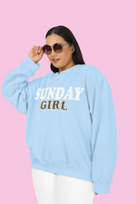 Load image into Gallery viewer, Sunday Girl Sweatshirt – Adult Plus Fit
