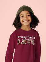 Load image into Gallery viewer, KIDS Friday I'm In Love Jumper - STANDARD FIT
